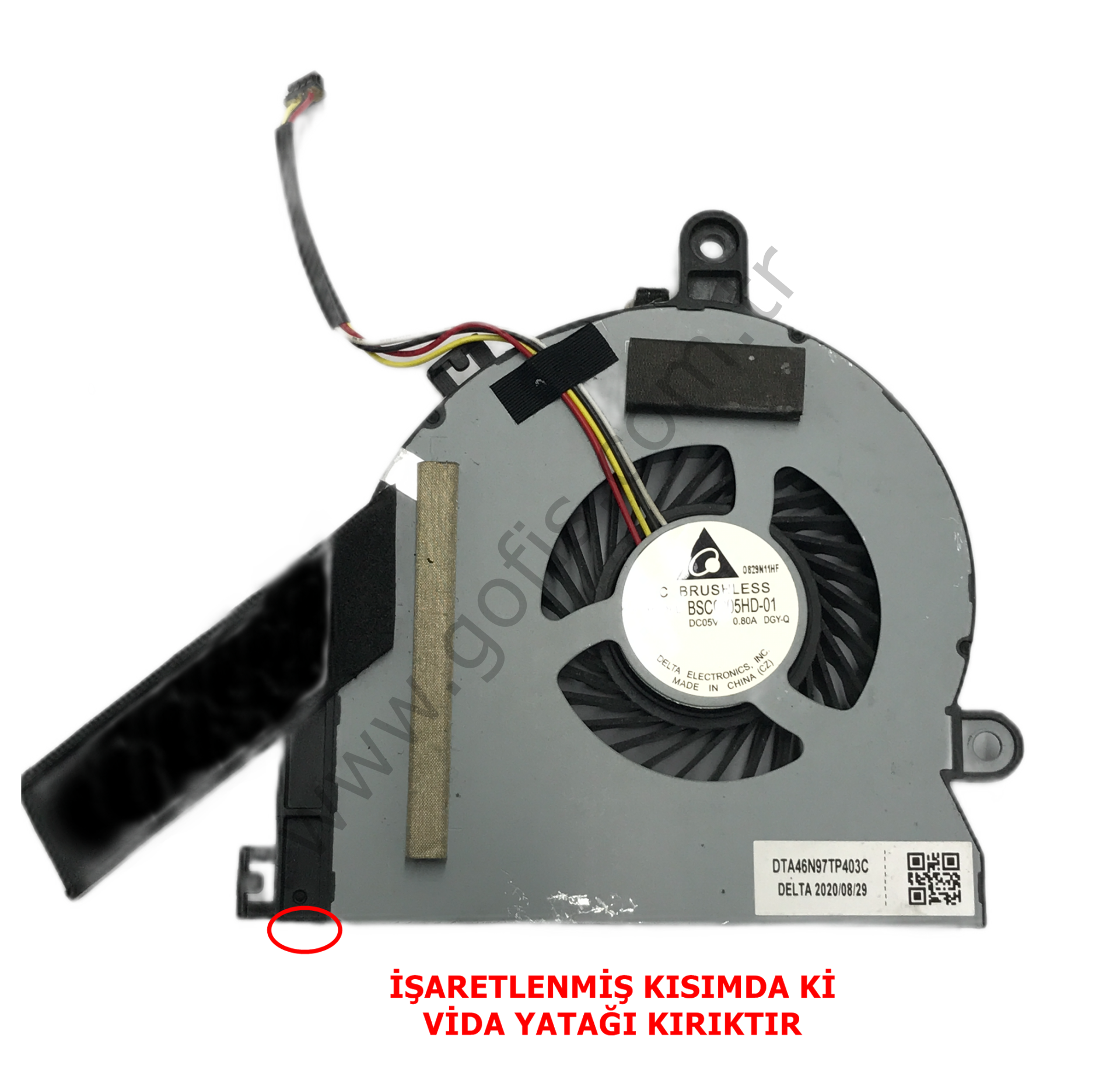 HP 22-D 24-D ALL İN ONE CPU FAN DTA46N97TP403C BSC0905HD-01