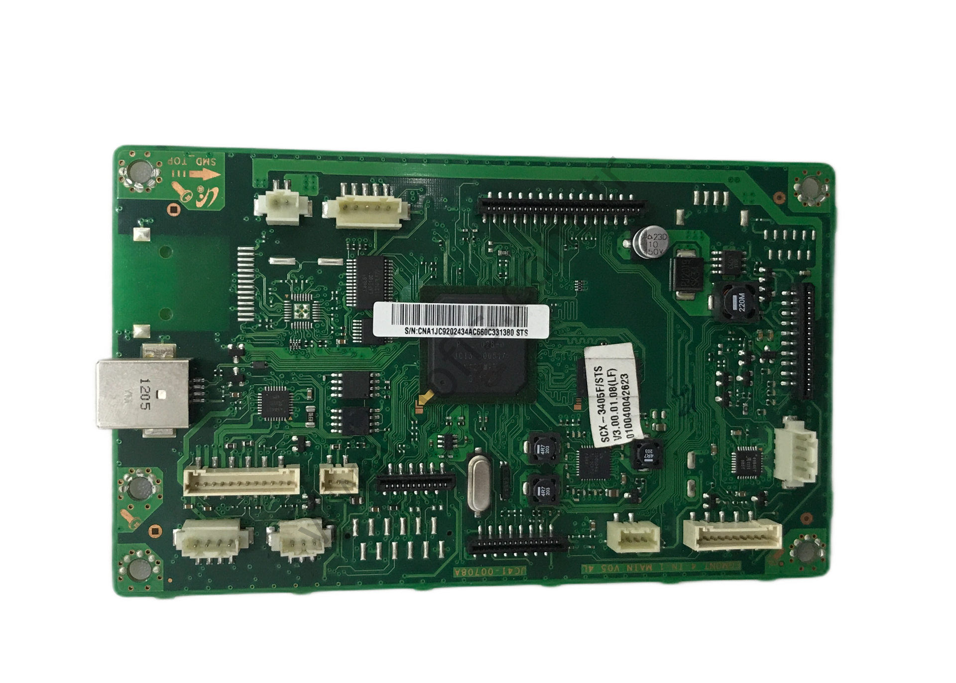 SAMSUNG SCX-3405F ANAKART JC41-00708A V3.00.01.08(LF) FORMATTER BOARD