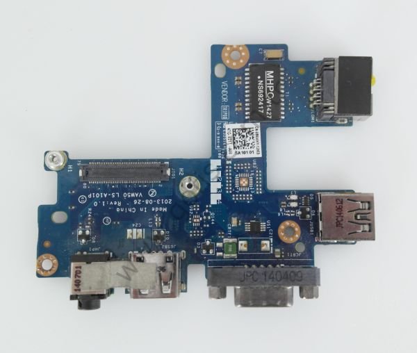 DELL LATİTUDE E5540 AUDİO JACK VGA USB PORT BOARD LS-A101P 09WMHY