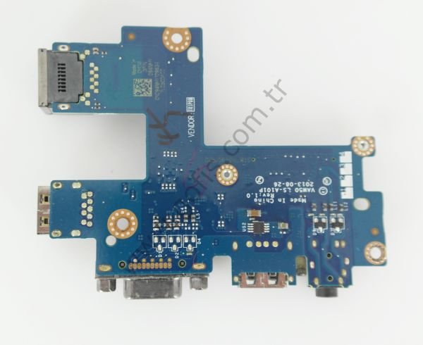 DELL LATİTUDE E5540 AUDİO JACK VGA USB PORT BOARD LS-A101P 09WMHY
