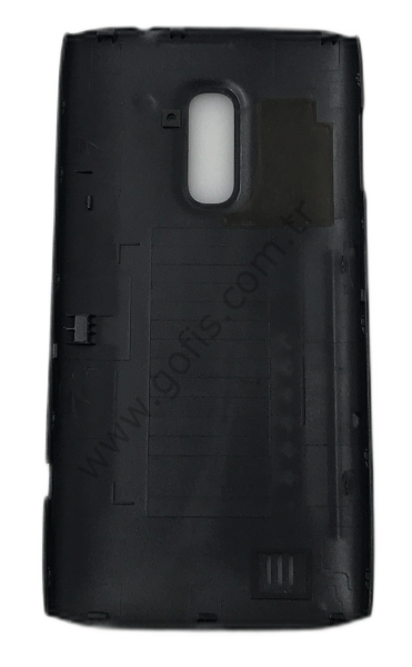 TURKCELL T40 ARKA PİL KAPAK PLASTİK SİYAH DESENLİ