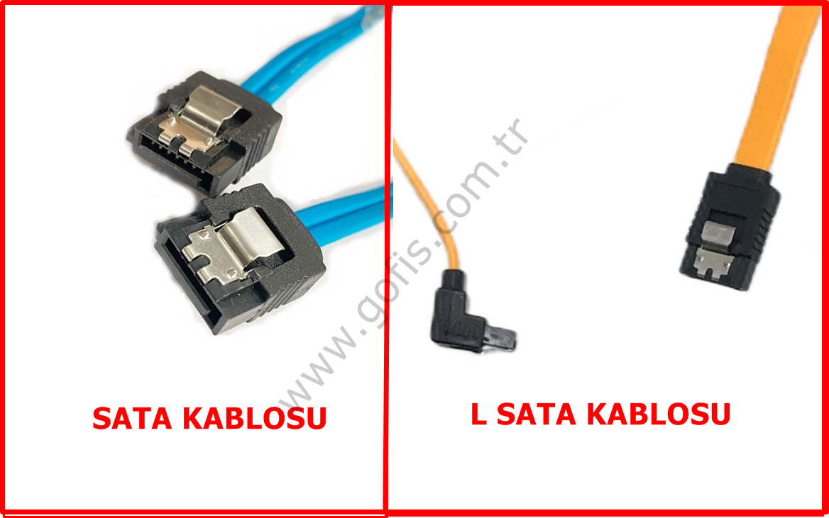 50CM - 34CM - 25,5CM - 21CM - 15,5CM SATA KABLOSU 40CM - 50CM L SATA KABLOSU