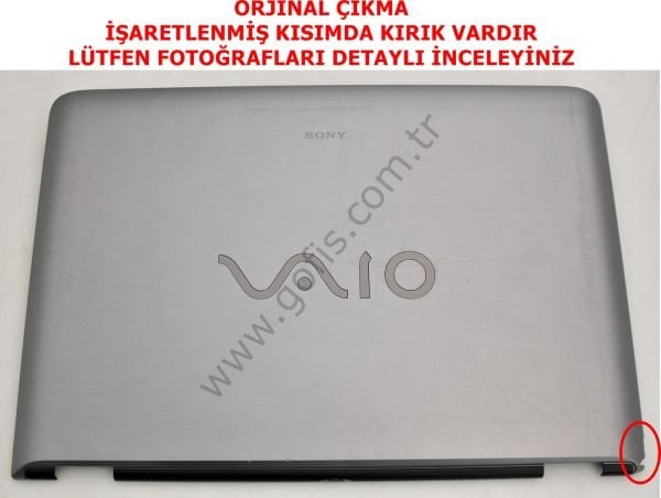 SONY VAİO VGN-A517M LCD EKRAN ARKA KAPAK 4-682-573-