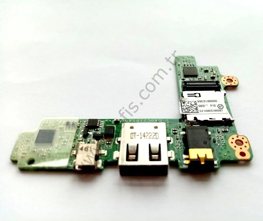TOSHİBA SATELLİTE P35W DC POWER JACK AUDİO SİM KART USB PORT BOARD 35CZ1IB0000 DA0CZ1PIAD0