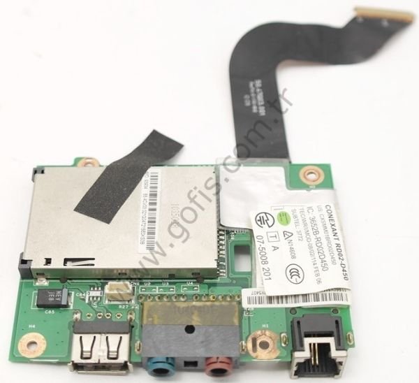 LENOVO X201 USB/KART OKUYUCU/AUDİO PORT BOARD 55.4CV03.021 48.4CV08.031 48.4CV02.031 60Y5407