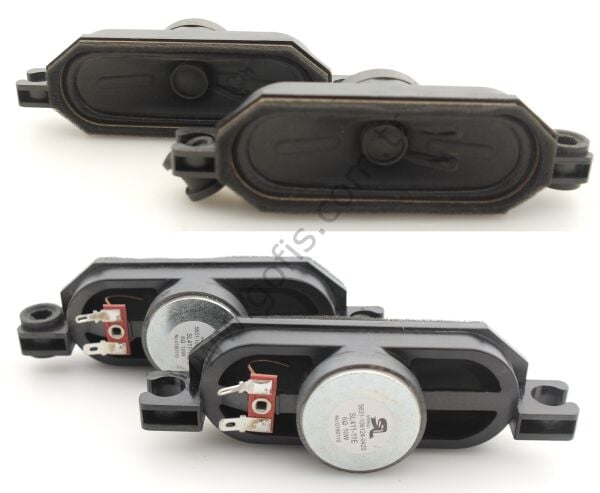 BEKO B32L 5745 4B HOPARLÖR SET 5631-106124-0420 SL411-11E SPEAKERS 6OHM 10W