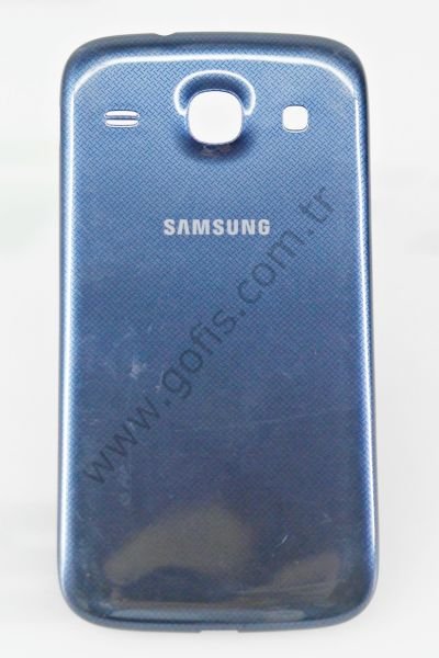 SAMSUNG GALAXY CORE I8262 ARKA PİL KAPAK PLASTİK LACİVERT %100 ORİJİNAL