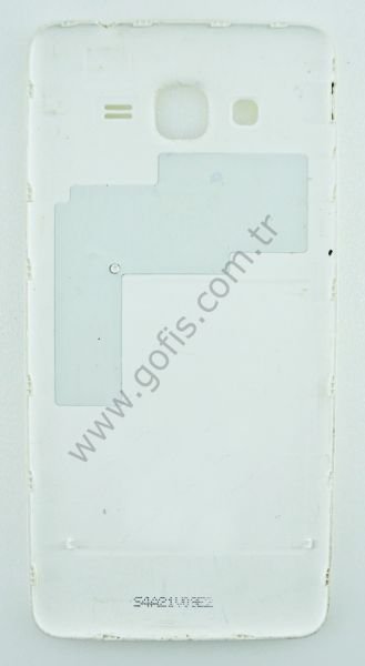 SAMSUNG GALAXY GRAND PRIME G530 ARKA PİL KAPAK PLASTİK BEYAZ %100 ORİJİNAL