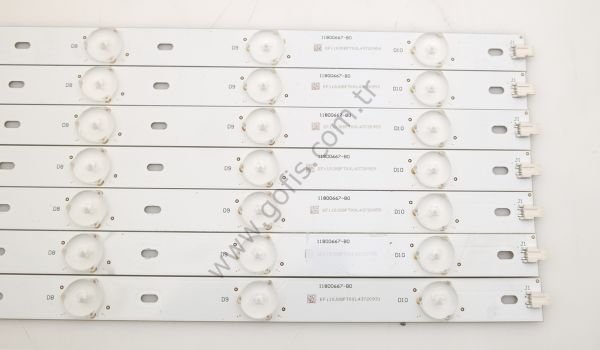 PHİLİPS 47PFK7109, 47PFK6109, 47PFK6589/12 LED BAR LBM470P1001-M-2(L) , LBM470P0301-N-2(R) , 11800667-B0 , 11800668-B0 PANEL LEDLERİ LBM470P-BRIDGE-AC-1
