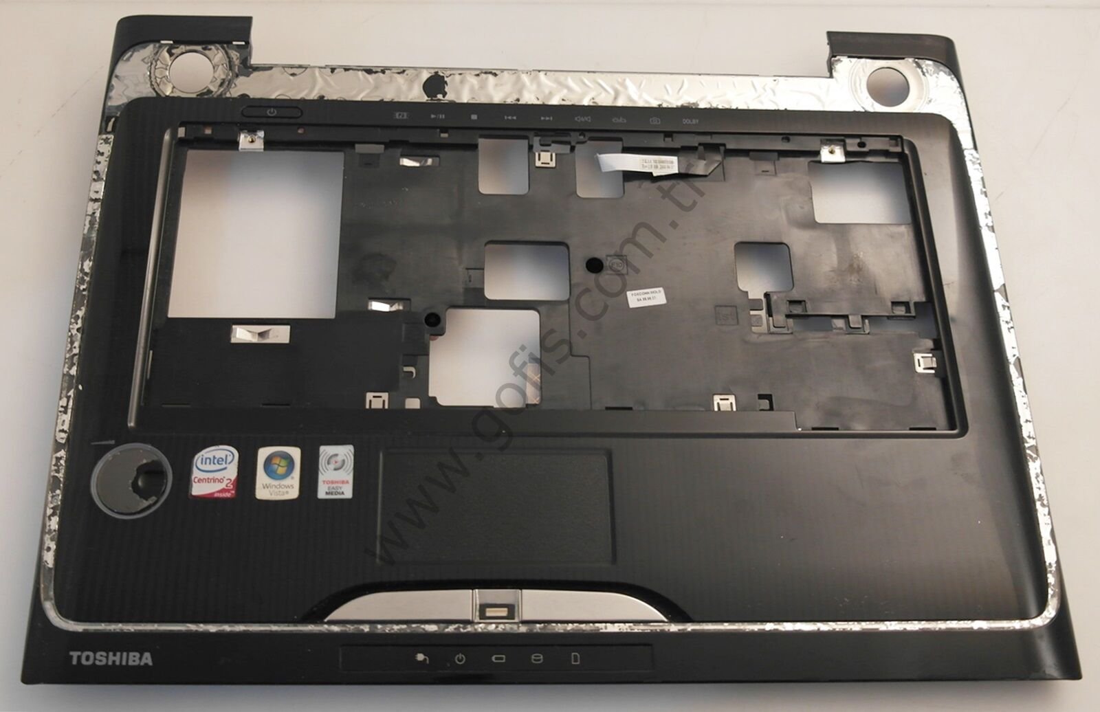 TOSHİBA QOSMİO F50-12B ÜST KASA AP04G000100 FA04G000500 K000065030 KLAVYE KASASI