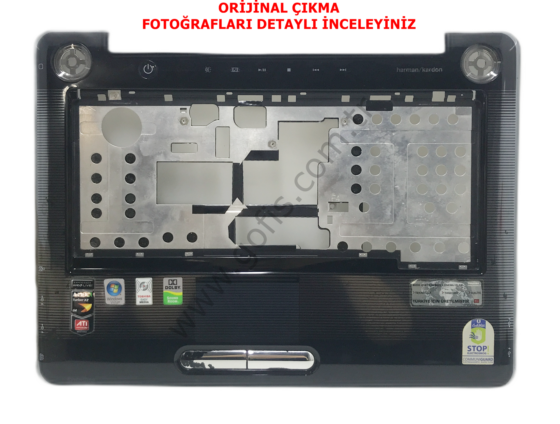 TOSHİBA SATELLITE A305 A305D A300D A300 ÜST KASA V000120350 KLAVYE KASASI