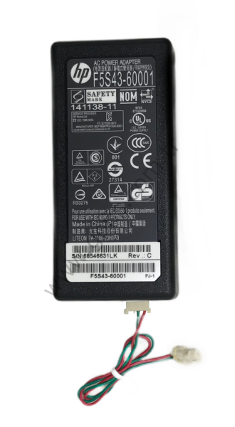 HP DESKJET 1110 1112 1115 3830 3832 3833 2130 2600 3630 3635 3700 3830 3755 ADAPTÖR F5S43-60001 +22V 455mA