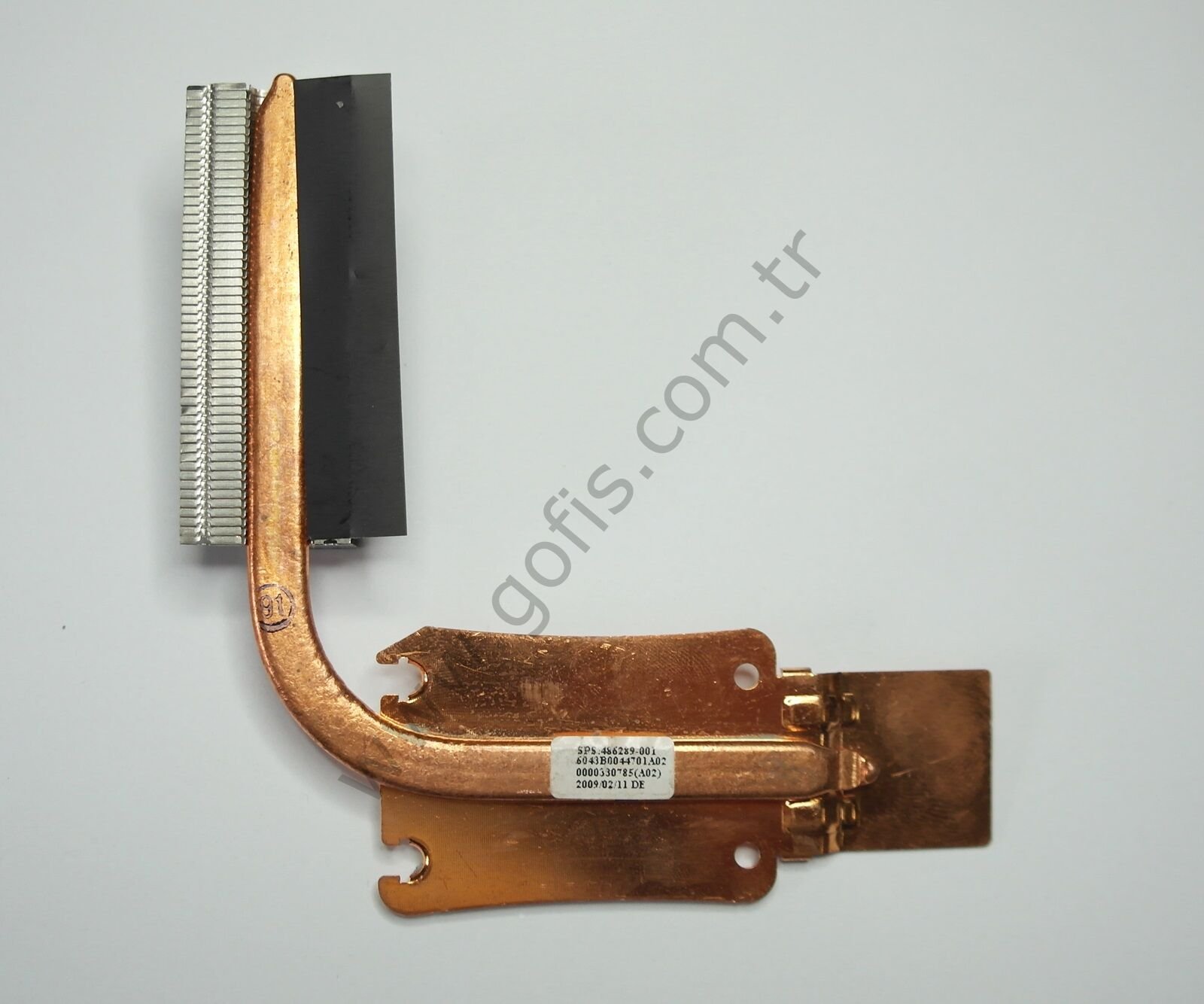 HP COMPAQ 6530B 6535B SOĞUTUCU HEATSİNK 486289-001 6043B0044701A02