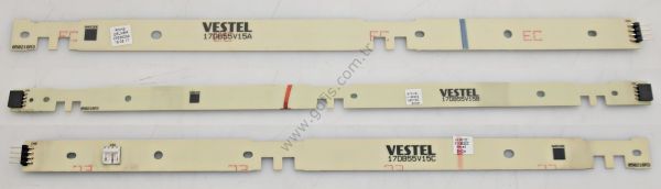 SEG 55SCF7620, SEG 55SC7600, VESTEL 55FB7300 LED BAR ARA BAĞLANTI BORDU 17DB55V15A 17DB55V15B 17DB55V15C INTERFACE BOARD