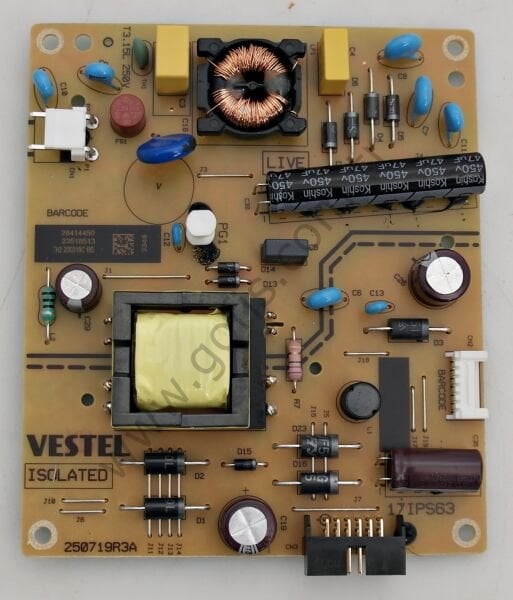 SEG 32SBH510 POWER BOARD 28414450 250719R3A 17IPS63 23518513 BESLEME KARTI