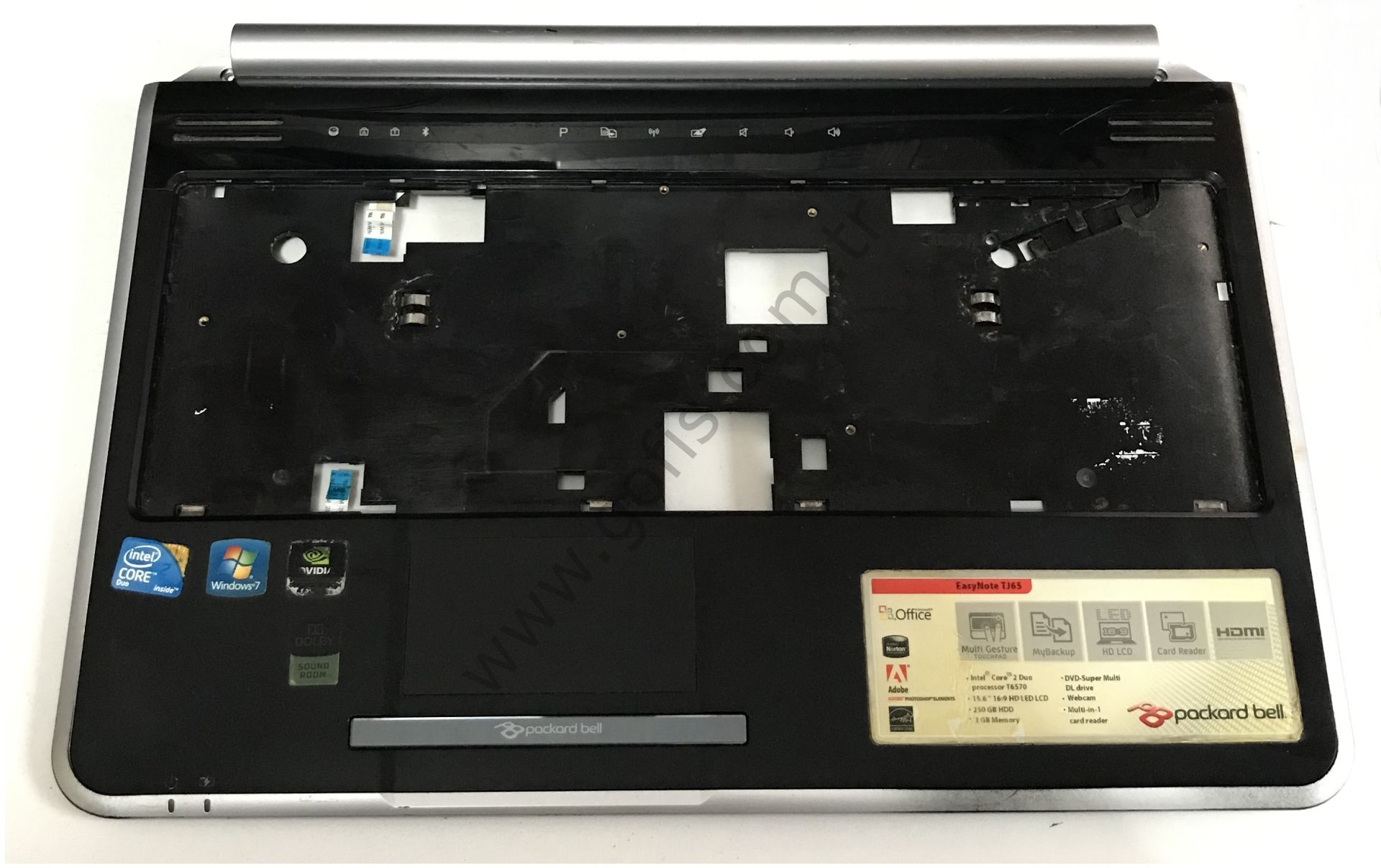 PACKARD BELL EASYNOTE TJ65 MS2273 ÜST KASA FOX604GH0400 KLAVYE KASASI