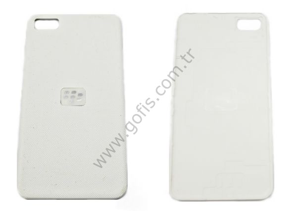 BLACKBERRY Z10 ARKA PİL KAPAK PLASTİK BEYAZ %100 ORİJİNAL