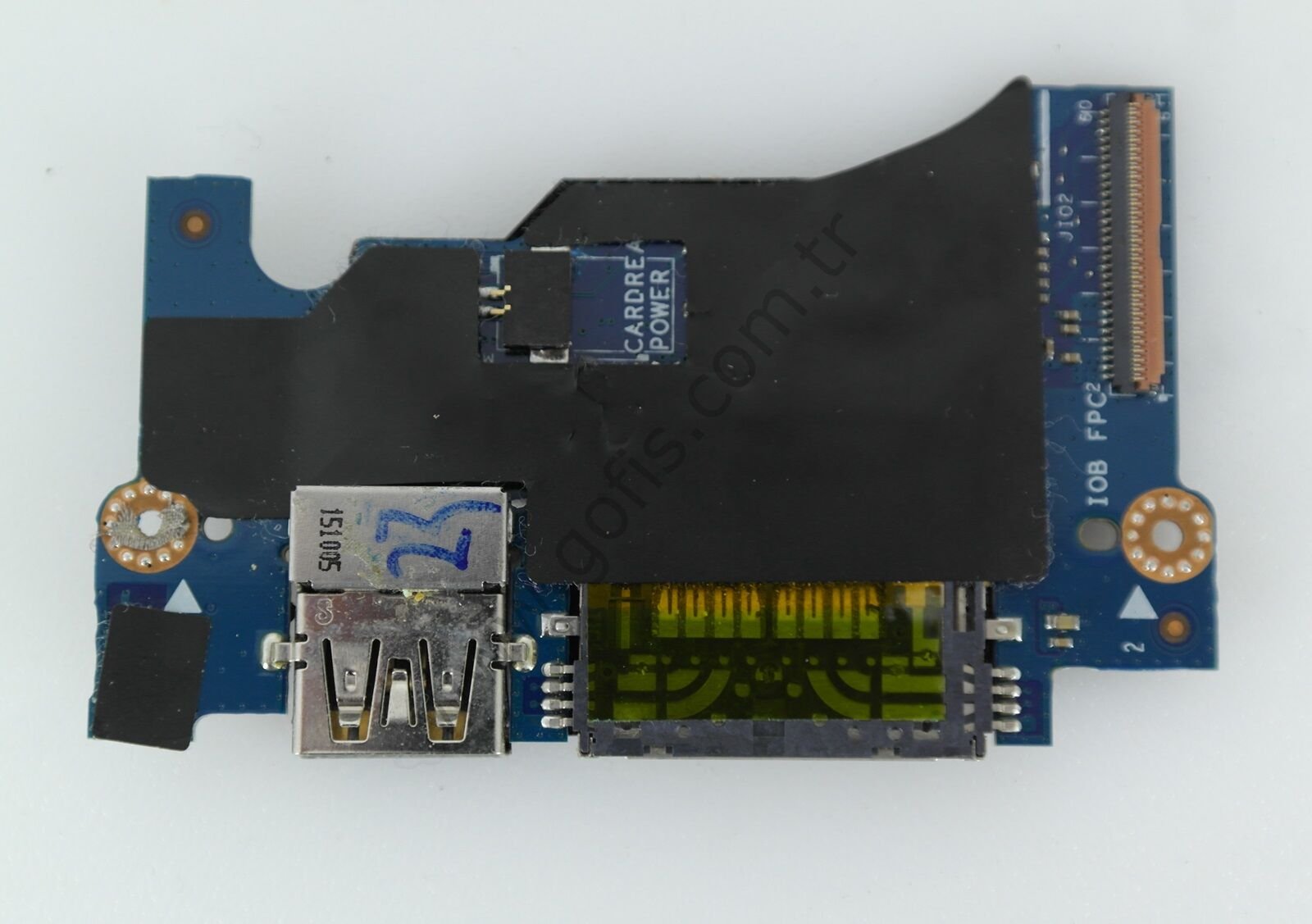 DELL XPS 13 9343 9350 9360 KART OKUYUCU/POWER BUTTON/USB PORT BOARD CN-0H2P6T LS-C881P