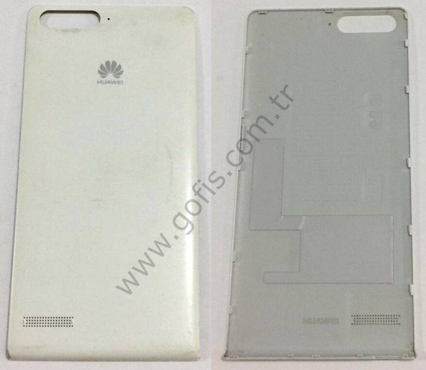 HUAWEİ ASCEND G6 ARKA PİL KAPAK G6-L11 PLASTİK BEYAZ %100 ORİJİNAL