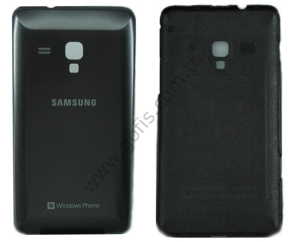 SAMSUNG OMNİA M S7530 ARKA PİL KAPAK PLASTİK SİYAH %100 ORİJİNAL