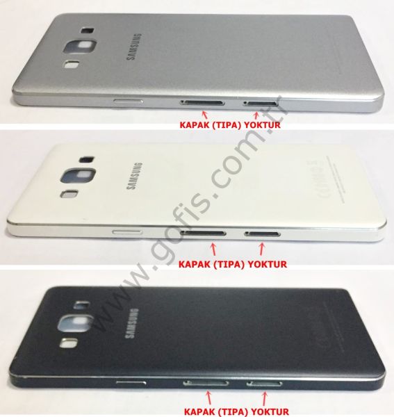 SAMSUNG GALAXY A5 2015 A500 KASA ARKA KAPAK SM-A500FU %100 ORİJİNAL