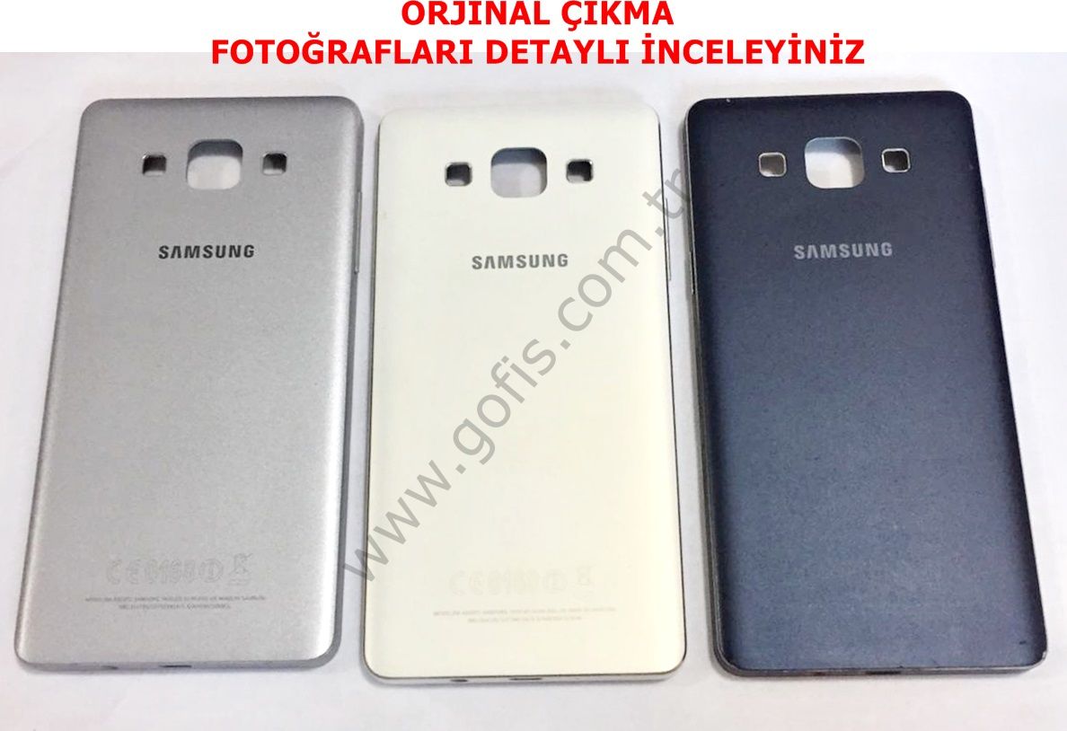 SAMSUNG GALAXY A5 2015 A500 KASA ARKA KAPAK SM-A500FU %100 ORİJİNAL