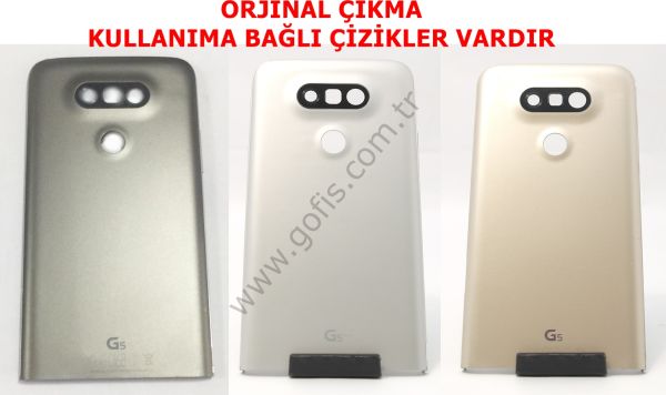 LG G5 ARKA PİL KASA KAPAK LG-H850TR %100 ORİJİNAL