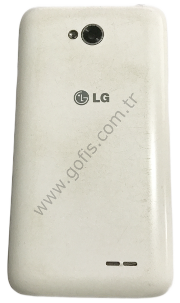 LG OPTIMUS L70 D320 ARKA PİL KAPAK + ORTA ÇITA PLASTİK BEYAZ %100 ORİJİNAL