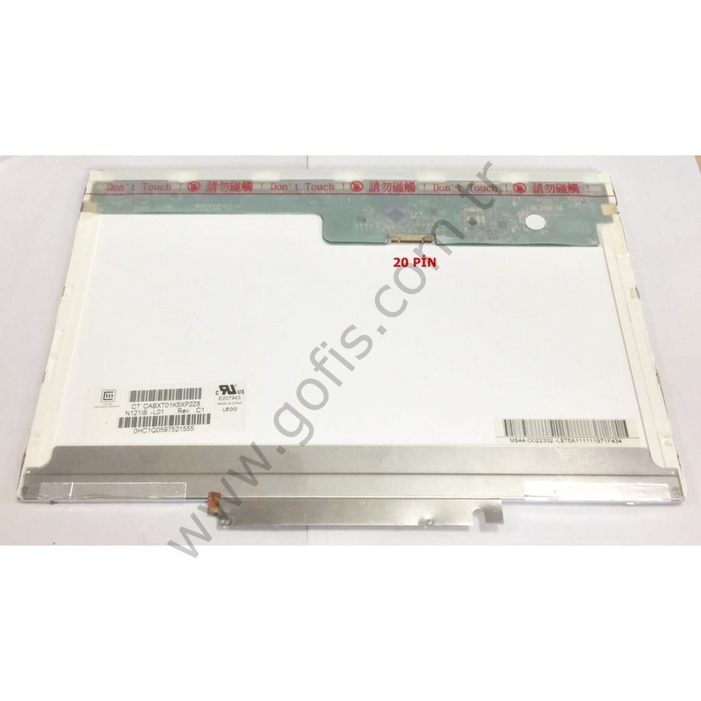 N121IB-L01 NOTEBOOK LED EKRAN 12.1'' 20 PİN