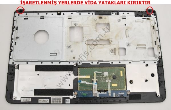 HP 15-R202NT ÜST KASA 760961-001 AP14D000360 KLAVYE KASASI *İŞARETLENMİŞ VİDA YATAKLARI KIRIKTIR*