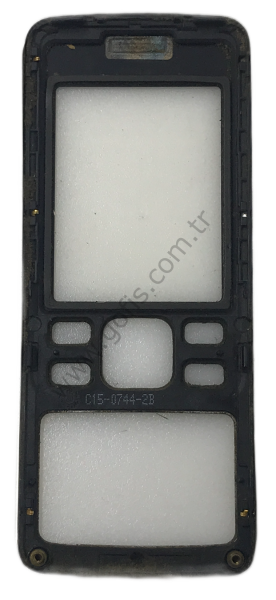 NOKİA 6300 ÖN KAPAK METAL GÜMÜŞ
