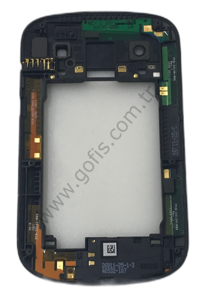 BLACKBERRY BOLD 9900 ARKA KASA PLASTİK SİYAH