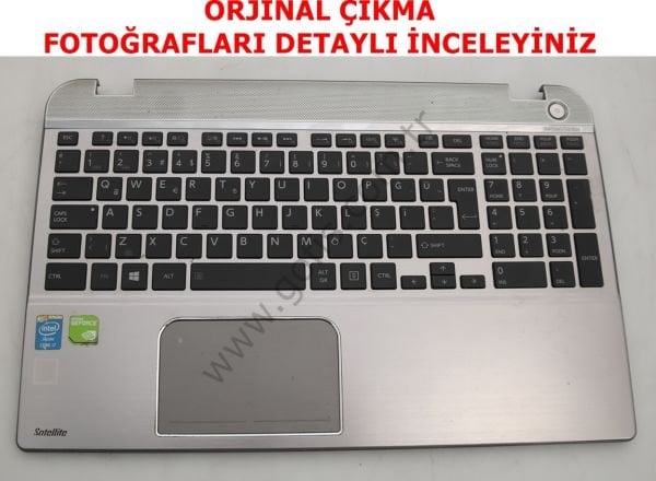 TOSHİBA SATELLİTE P50-A-14H ÜST KASA KLAVYE H000056310 13N0-C3A1701 KLAVYE KASASI *İŞARETLENMİŞ VİDA YATAĞI KIRIKTIR*
