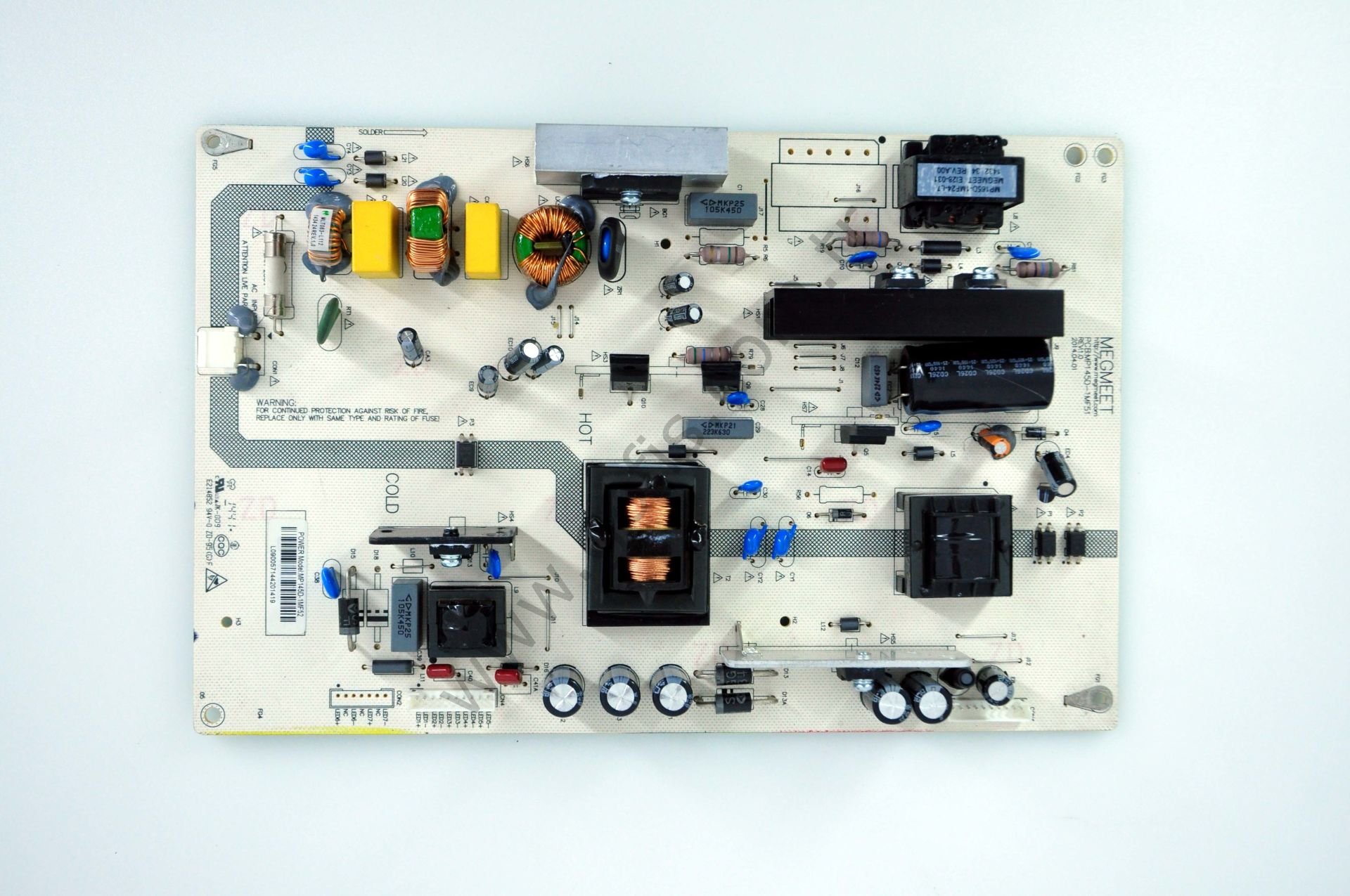 AXEN AX049LD7001-AFM POWER BOARD MP145D-1MF51 REV:1.0 MP145D-1MF52 BESLEME KARTI