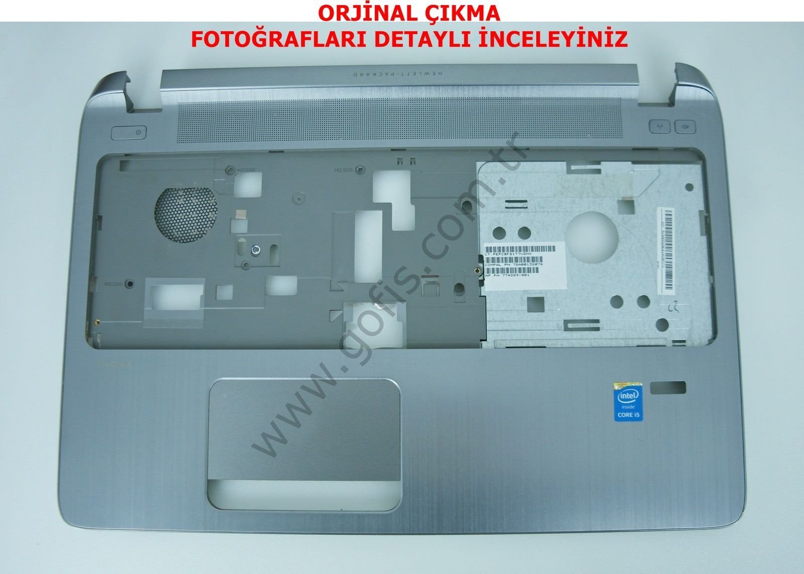 HP PROBOOK 450 G2 455 G2 ÜST KASA AP15A000410 791689-001 KLAVYE KASASI *İŞARETLENMİŞ VİDA YATAKLARI KIRIKTIR*
