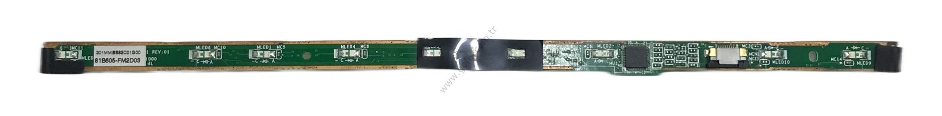 CASPER NİRVANA CKV CKY CHU CHY CKU MT50 MT55 MULTİMEDYA LED GÖSTERGE KARTI 81B605-FM2D03