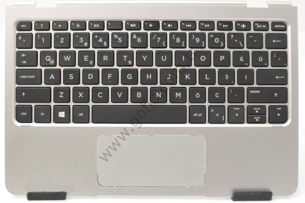 HP DETACHABLE X2 10-P ÜST KASA KLAVYE EAD9100301A FAD91002010 KLAVYE KASASI