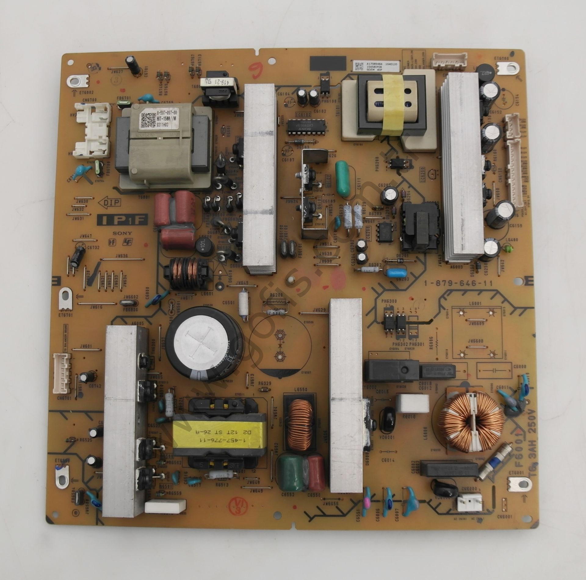SONY KDL-40S5500 POWER BOARD IP1F A1708948A 1-879-646-11 BESLEME KARTI