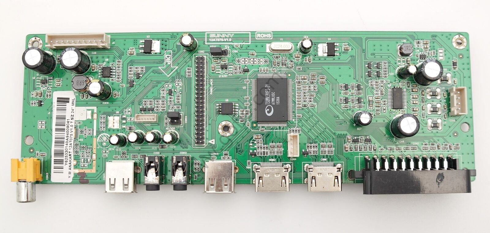 AXEN AX049DLD12AT075 ANAKART 12AT075 V1.0 MAİN BOARD