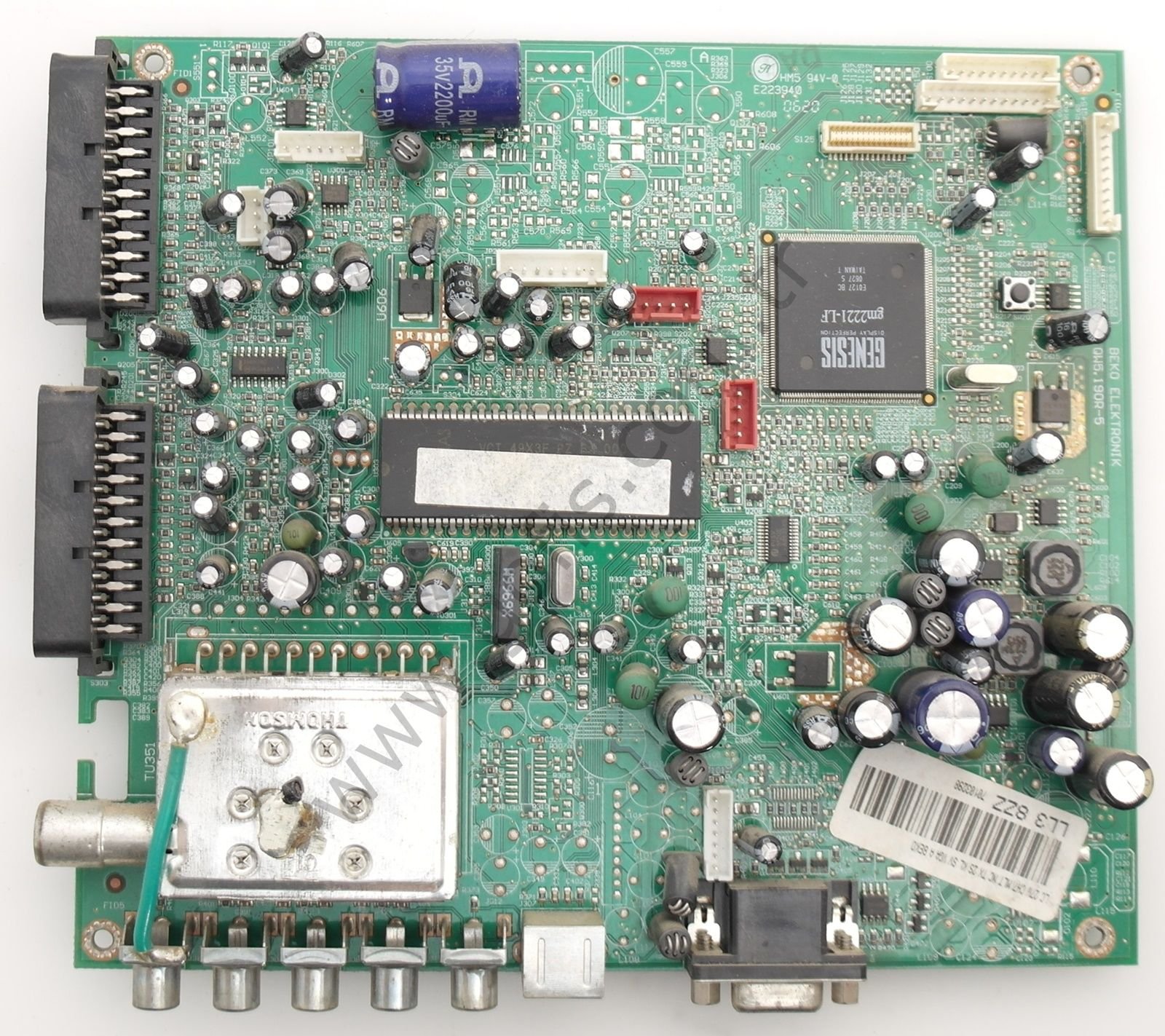 BEKO F 668 ANAKART QW5.190R-5 MAİN BOARD