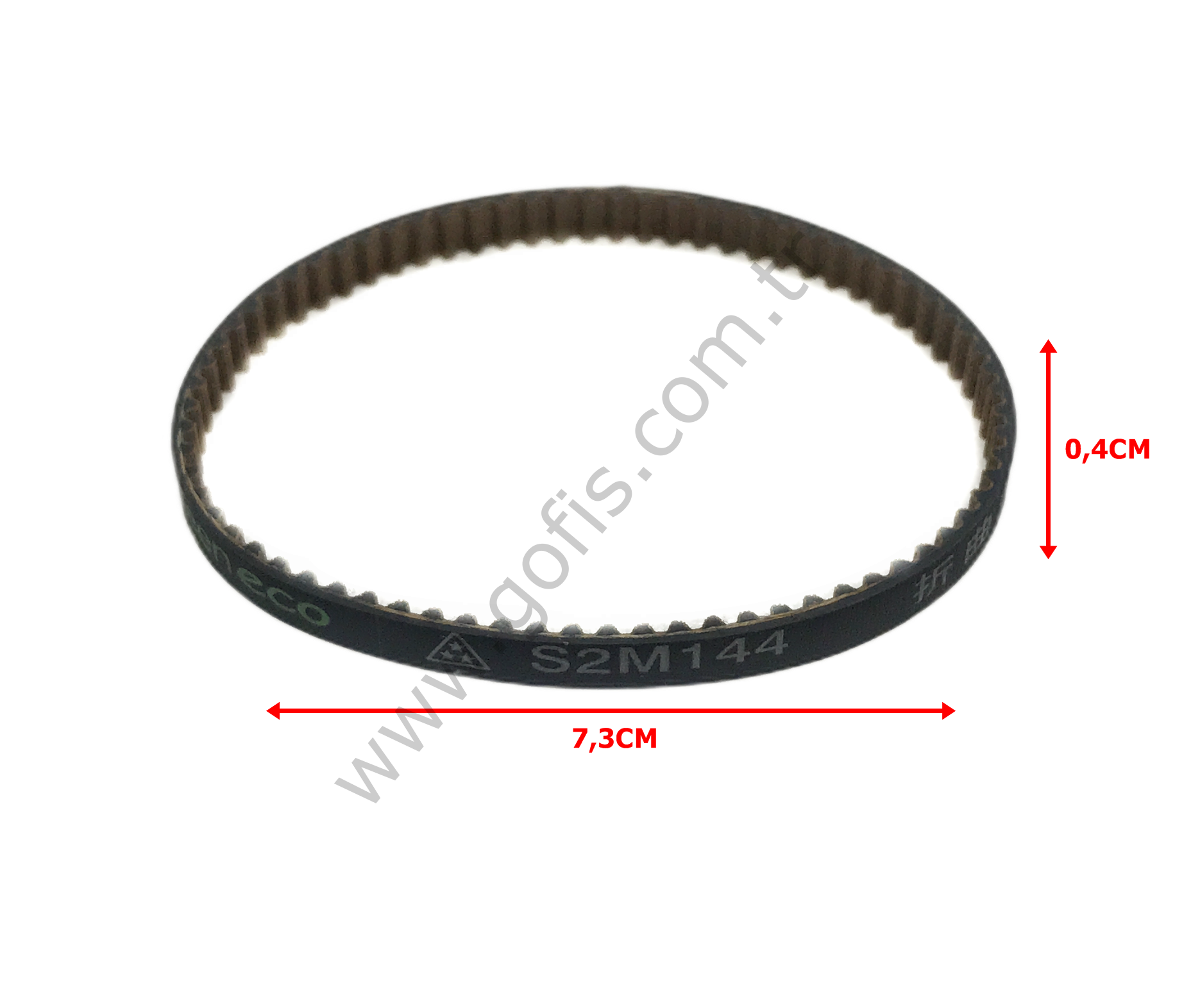 RİCOH AFİCİO MPC3002 MPC3502 BELT KAYIŞ GREENECO S2M144 Z2I11 06178 006 0,4CM 7,3CM