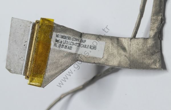 TOSHİBA C650 C650D C655 C655D LCD FLEX KABLO 6017B0265501