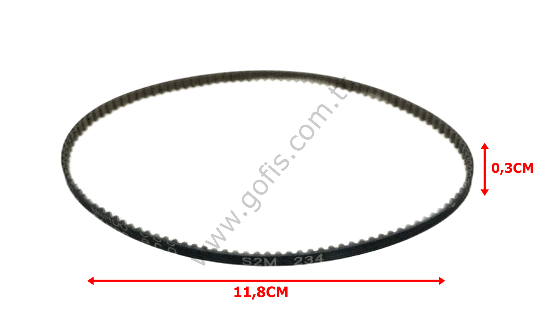 RİCOH AFİCİO MPC3002 MPC3502 BELT KAYIŞ S2M 234 0,3CM 11,8CM