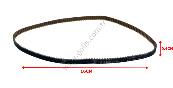 RİCOH AFİCİO MPC3002 MPC3502 BELT KAYIŞ GREENECO S2M316 0,4CM 16CM