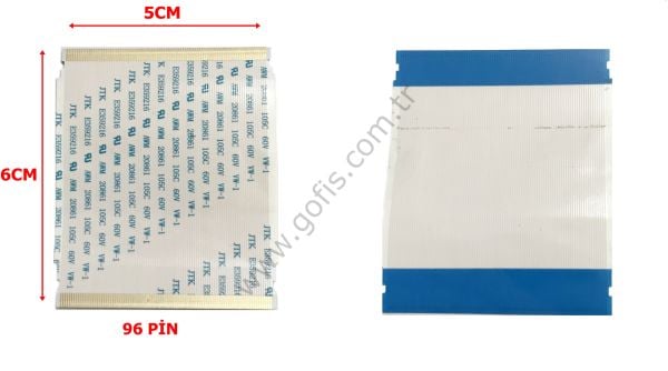 JTK E359216 AWM 20861 105C 60V VW-1 FLEX KABLO 5CM 6CM 96 PİN FLEX CABLE