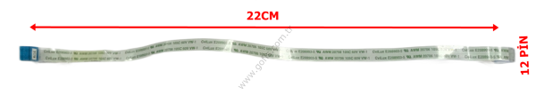 CVİLUX E208903-5 AWM 20706 105C 60V VW-1 FLEX KABLO 22CM 12 PİN FLEX CABLE