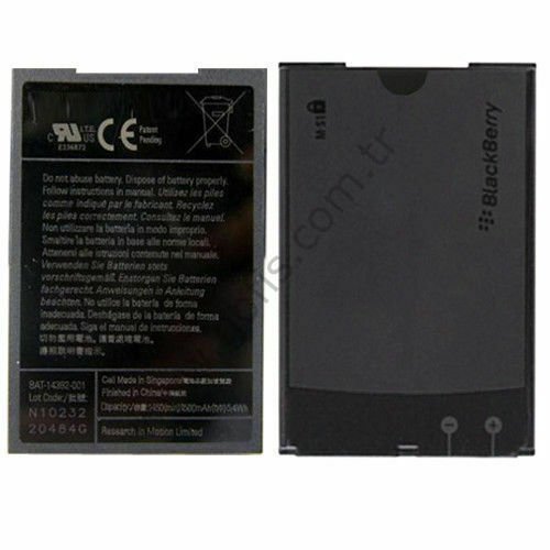 BLACKBERRY 9000 9700 9780 BATARYA PİL M-S1 BAT-14392-001 1500MAH %100 ORİJİNAL