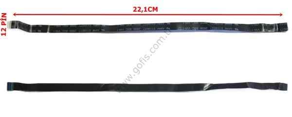 AWM E118077 2896 80C VW-1 FLEX KABLO 22,1CM 12 PİN FLEX CABLE
