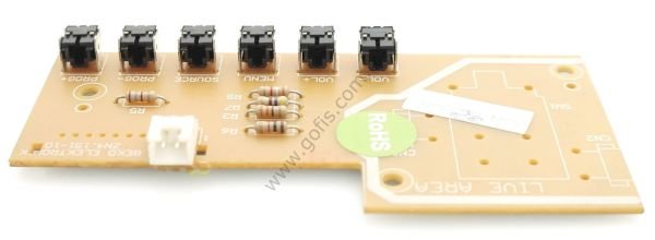 BEKO F 668 POWER BUTTON ZN4.191-10 TUŞ TAKIMI