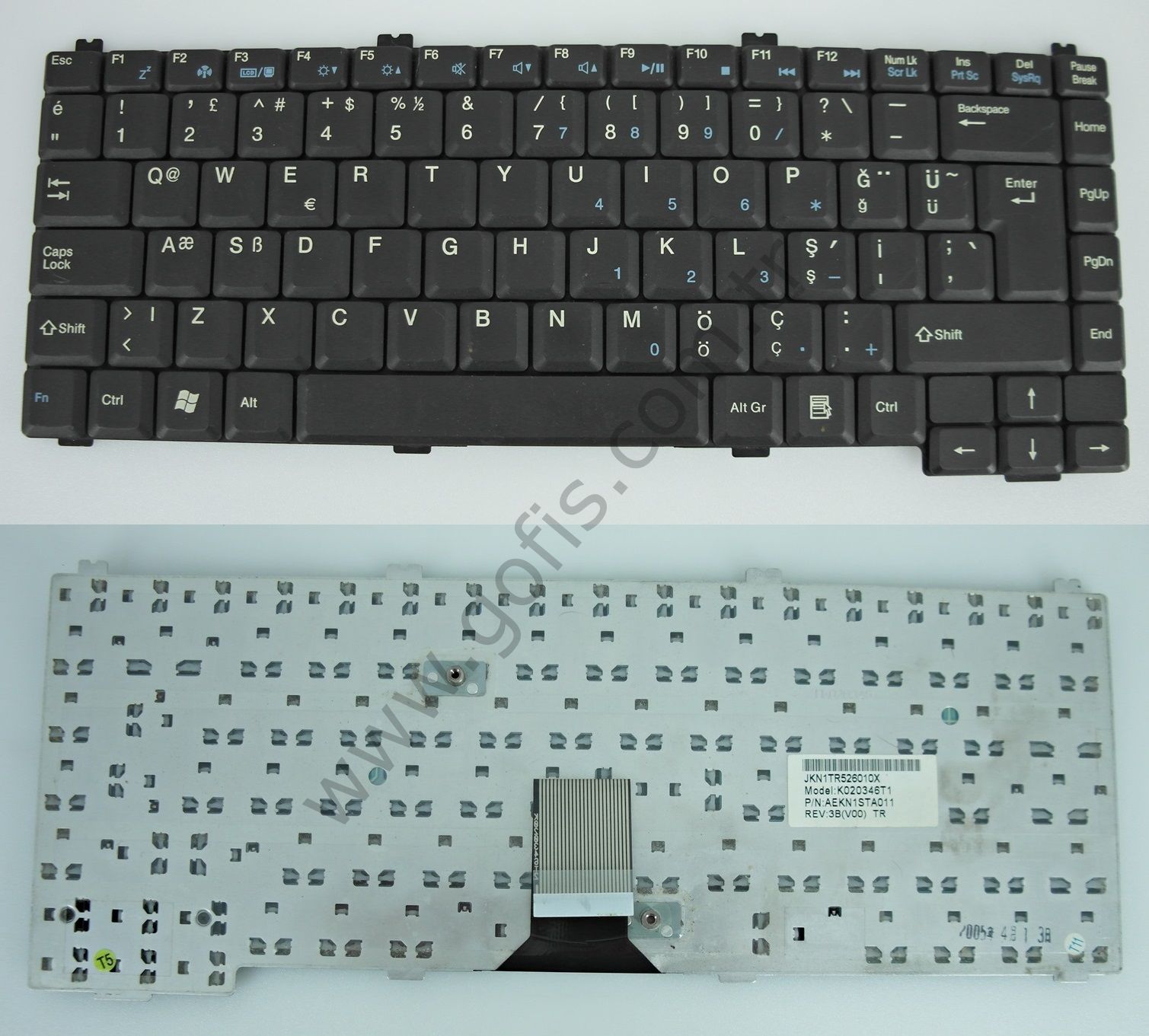 DATRON KN1 KLAVYE TÜRKÇE Q K020346T1